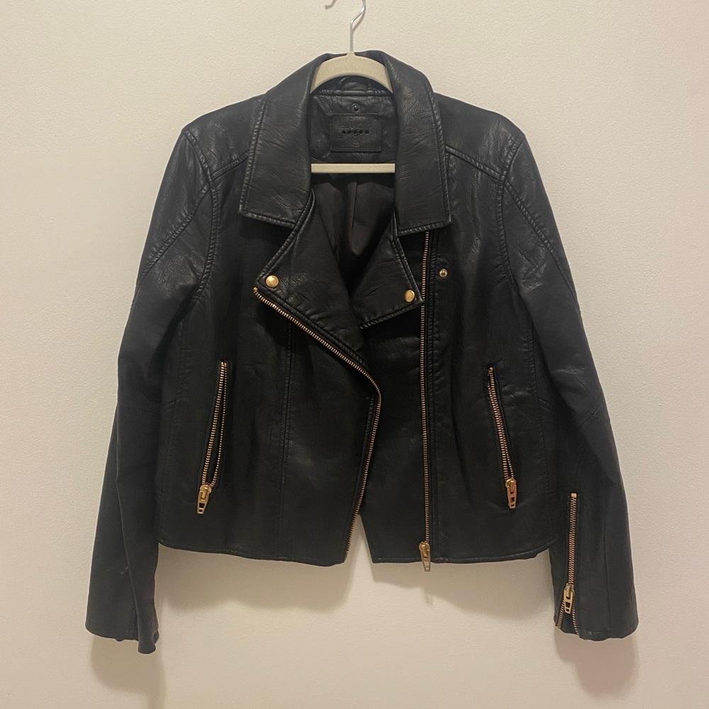BLANK NYC Leather Jacket